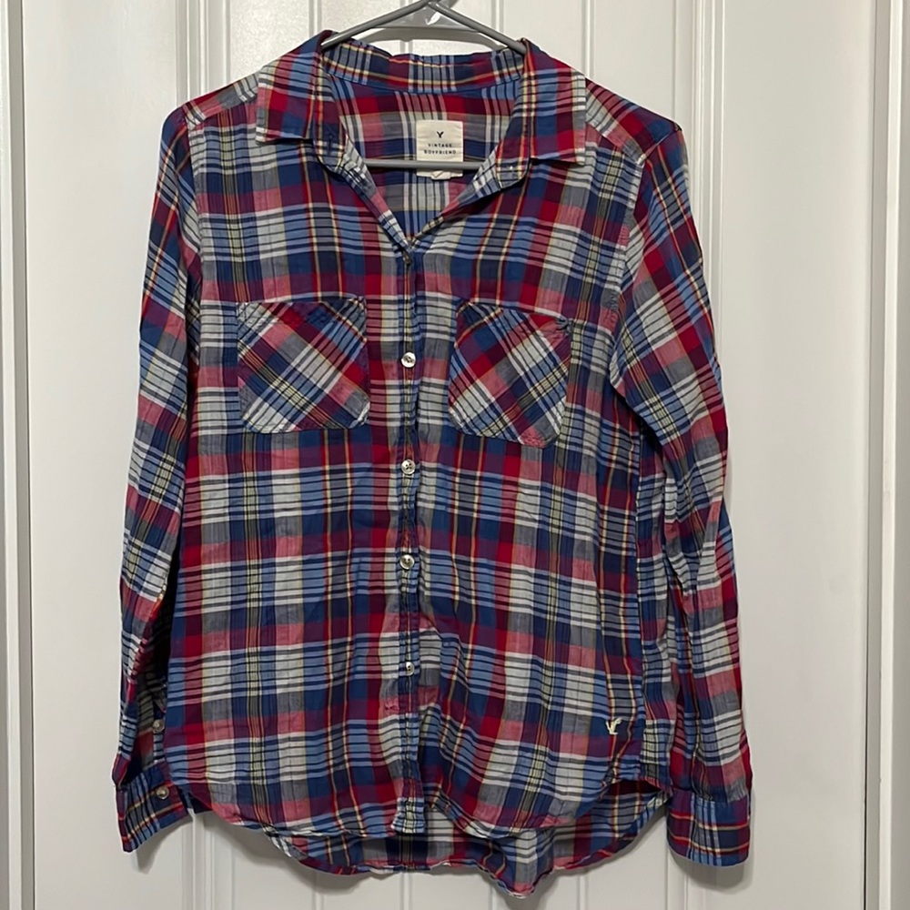 American eagle button down